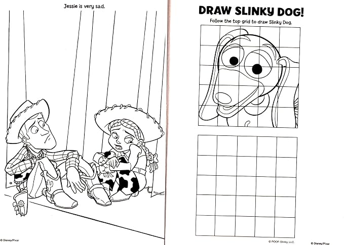 Pixar Disney Toy Story - Gigantic Coloring & Activity Book - 192 Pages