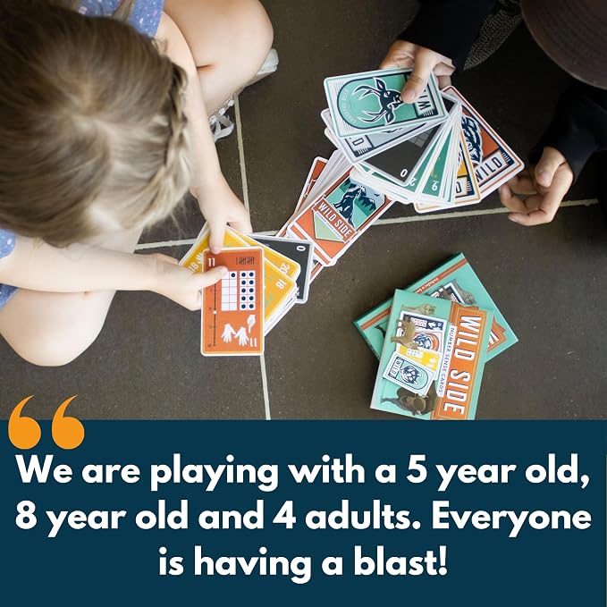 Award-Winning Math Deck for Kids| 50+ Math Games for Kids to Support Concepts Including Addition, Subtraction, Multiplication, & More! Perfect for Homeschool, Classroom, Travel & Family Games!