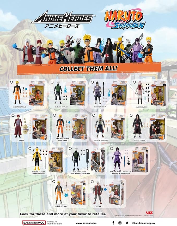 ANIME HEROES - Naruto Shippuden - Haruno Sakura Action Figure