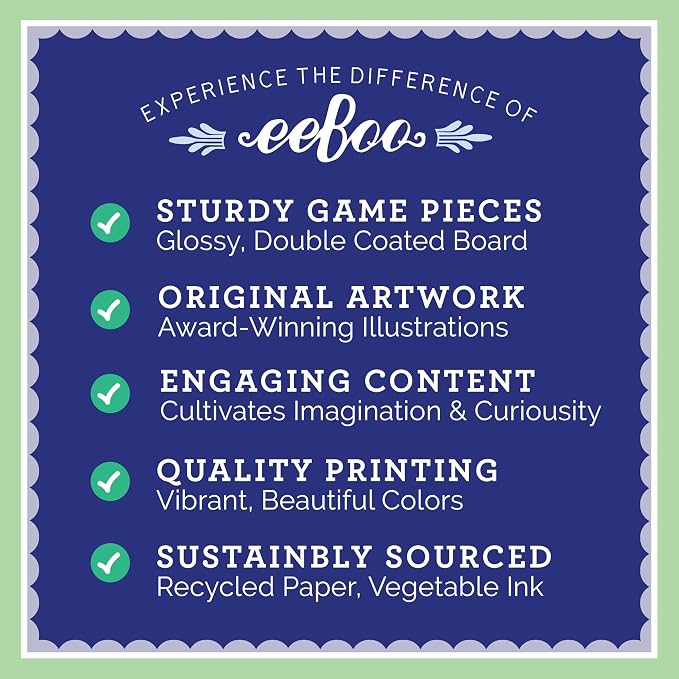 eeBoo: Memory and Matching Game - Life in a Meadow - 24 Pairs, Develops Recognition, Concentration, Memory & Vocabulary Skills, Age 3+