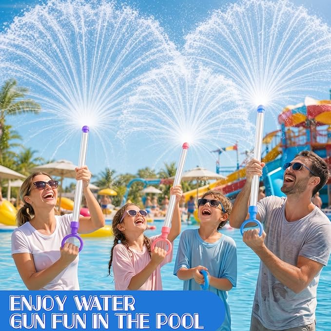 12 Pack Fireworks Water Gun,Fun Firework Spray Water Squirter for Kids Teens Adults Summer Swimming Pool Beach Water Play