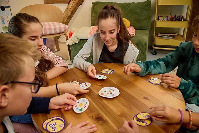 Asmodee Spot It! Sports Card Game (Eco-Blister) - Fast-Paced Matching Featuring 5 Mini-Games, Travel-Friendly Family Fun for Kids & Adults, Ages 6+, 2-8 Players, 15 Minute Playtime