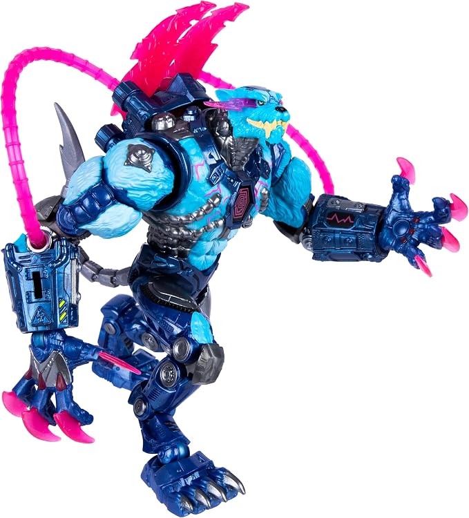 MrBeast Lab Platinum Series 6" Berzerker Beast Titans Collector Figure | Four Horsemen Studios collaboration with 34-point poseability adds depth for articulated action figures for collectors