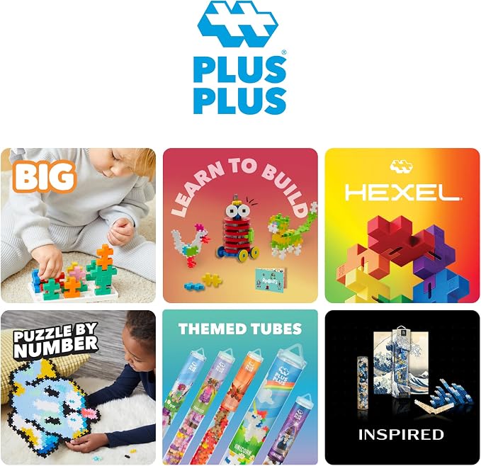 Plus Plus, Toy Tube Neon Mix