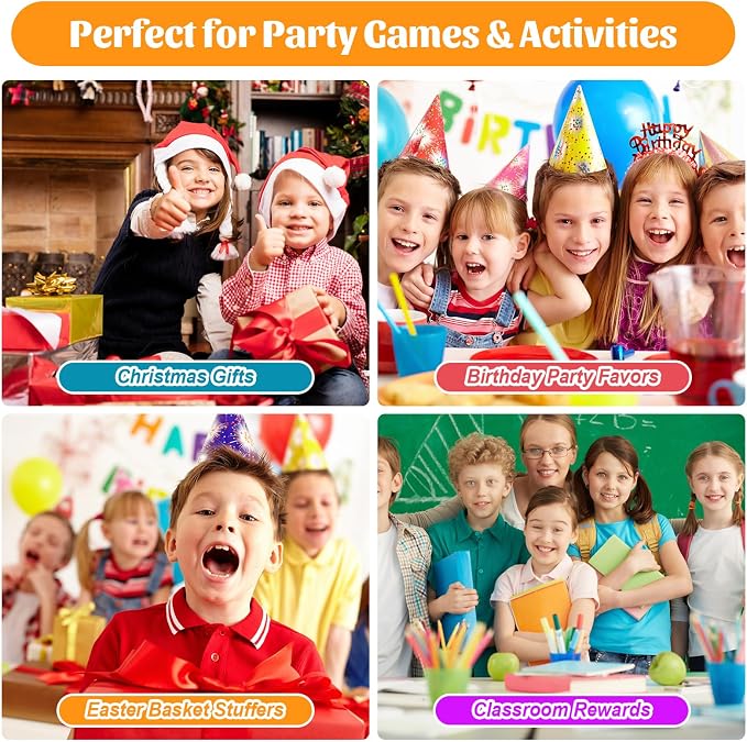 40 Packs Party Favors for Kids – 999+ PCS Animal Building Blocks, 4 Themes: Ocean Birds Insects Farm – DIY Toys for Boys Girls Ages 6-12, Goodie Bag Stuffers, Classroom Prizes, Easter Basket Stuffers