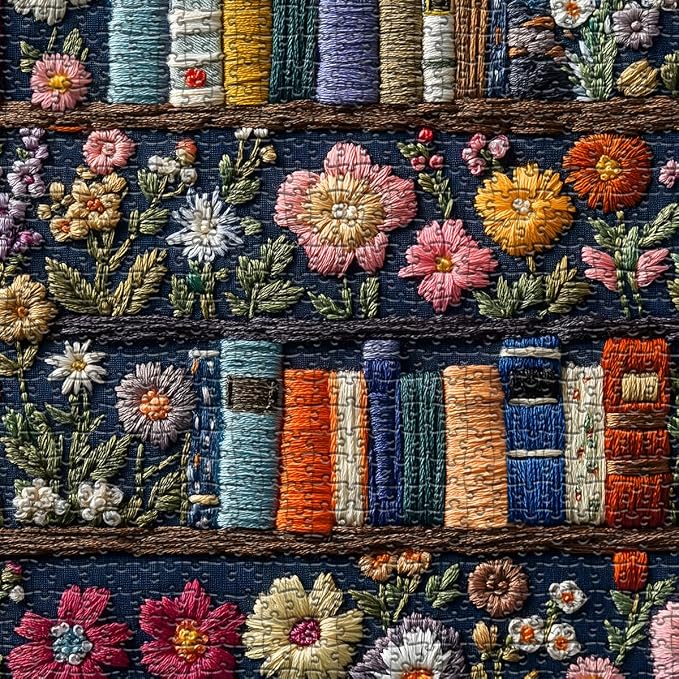 PICKFORU Wildflower Pages Jigsaw Puzzle 1000 Pieces, Unique Art Floral Plant Puzzle Retro Vintage Aesthetic Challenge for Adults