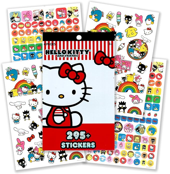 Bendon Hello Kitty Coloring Activity Book and Sticker Set for Kids