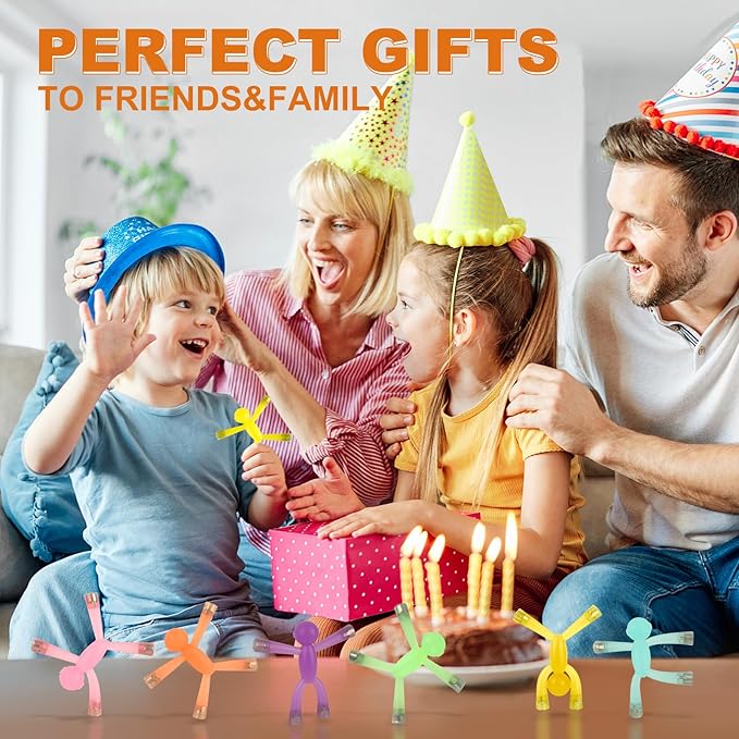 laleay 6pcs Magnetic Toys,People Figures for Kids, Adults Kids Gifts, Magnetic Men for Teens Gifts,Kids Sensory Toys