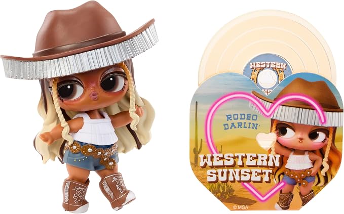 LOL Surprise Music Festival – Dolls with Collectible Vinyl Albums, Interactive Unboxing, 7 Total Surprises – Collect All 8 Unique Styles! Gift for Kids Ages 4+