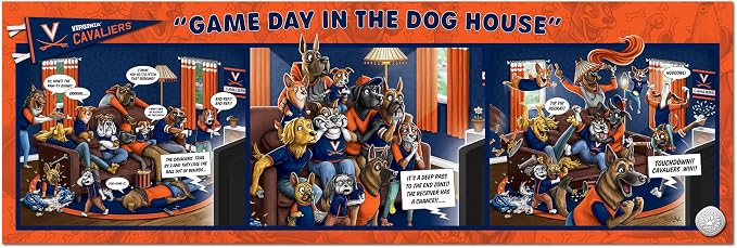 YouTheFan NCAA Game Day in The Dog House - 1000pc Puzzle