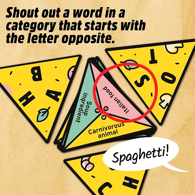 Big Potato P for Pizza: Family Card Game | Great for Adults and Kids | Perfect Lightweight Travel Fun for Any Occasion | The Ultimate Travel Card Game