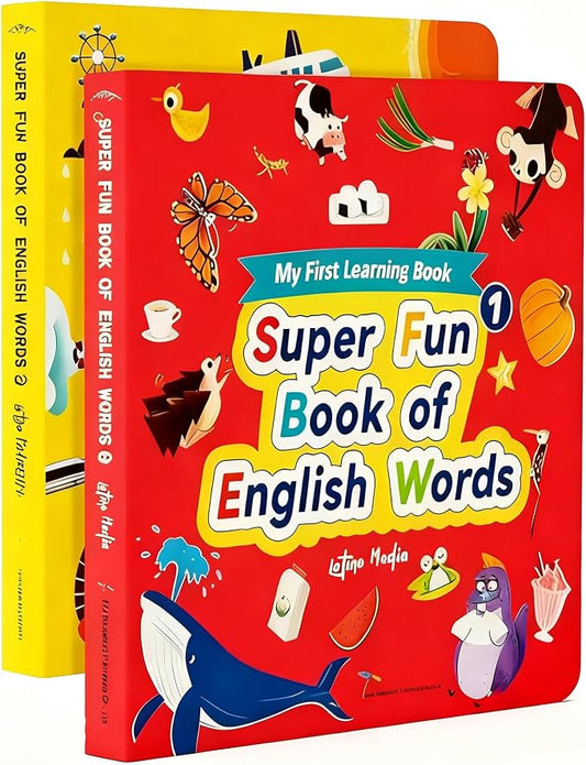 KOKODI Talking Books, 2pcs Vocabulary Books, Interactive Audio Sound Books, Compatible with KOKODI Talking Pen (Vocabulary Books Only, No Pen)
