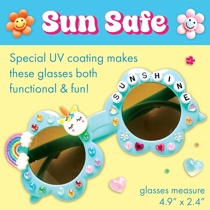 Creativity for Kids Chic Boutique Sunnies: DIY Crafts for Girls, Kids Activities & Toys for Girls, Birthday & Summer Activities (Ages 6+)