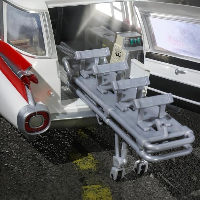 Ghostbusters Plasma Series Ecto-1 (1984), 1:18 Scale Toy Car, Toys for Ages 14+ (Amazon Exclusive)