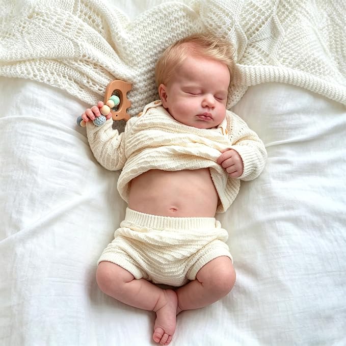Anano Reborn Baby Dolls Full Body Girl, 20 in Realistic Baby Doll Girl Lifelike Babys Doll Newborn Babies, Real Life Babys Reborn Doll with Accessories