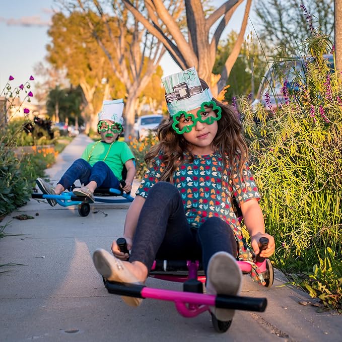 EzyRoller Drifter X Ride On Toy for Kids, Ages 4-12, Up to 154 lbs - Green