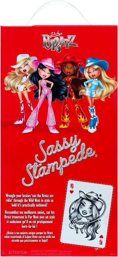 Bratz Sassy Stampede Cloe Fashion Doll with Accessories: Western, Cowgirl Style Clothes & Accessory Pieces﻿