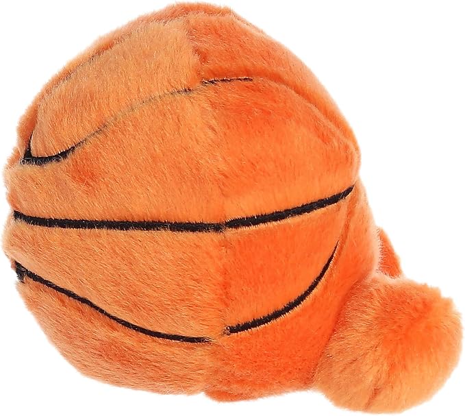 Aurora® Adorable Palm Pals™ Hoops Basketball™ Stuffed Animal - Fun Collectible Plush for Kids and Adult Collectors - Perfect for Decorating Rooms and Birthday Gifts - Orange 4 Inches