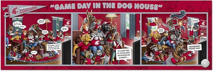 YouTheFan NCAA Game Day in The Dog House - 1000pc Puzzle