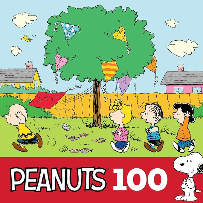RoseArt - Peanuts - 100 Piece Jigsaw Puzzle for Kids and Adults