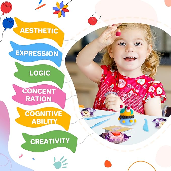 Aestd-ST Air Dry Clay 66 Colors, Modeling Clay for Kids, DIY Magic Clay, Molding Clay Kit with Sculpting Tools, Non-Sticky Soft and Super Light, Arts and Crafts Gift for Boys Girls Kids