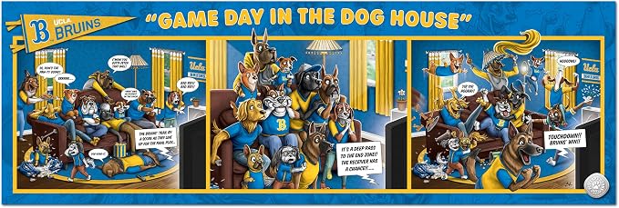 YouTheFan NCAA Game Day in The Dog House - 1000pc Puzzle