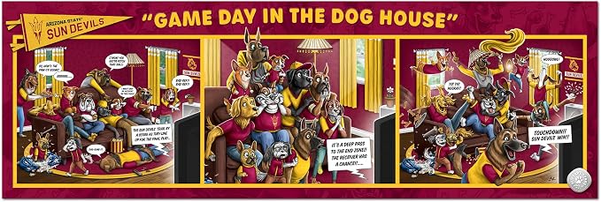YouTheFan NCAA Game Day in The Dog House - 1000pc Puzzle