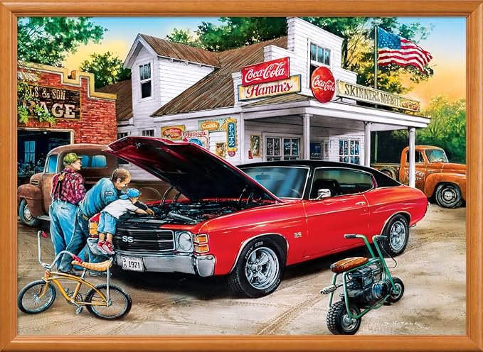 MasterPieces - 1000 Piece Jigsaw Puzzle, Getting Dirty, Fun for Adults, Family, Kids, Matte Finish, 19.25" x 26.75"