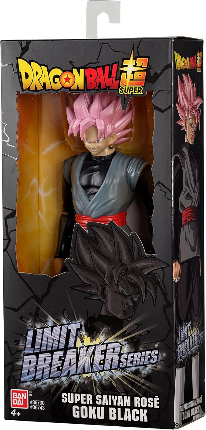 Bandai Namco - Dragon Ball Super - Goku Black Rose, Limit Breaker 12" Action Figure