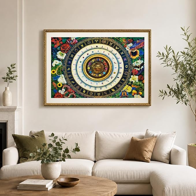 Laser Rainbow Reflection Unique Puzzles for Adults, Puzzle 1000 Pieces, Lucky Tiles & Cosmic Wilds Theme, Difficult Puzzles for Adults, Unique Gifts for Puzzle Lovers