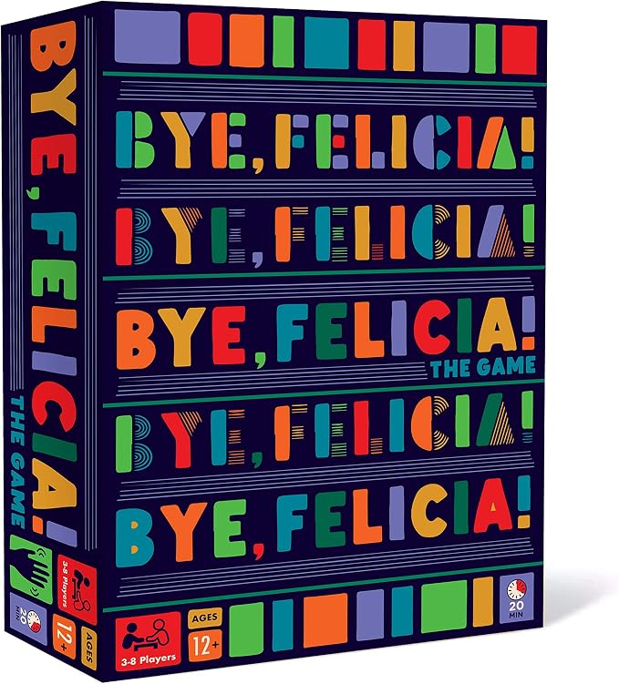 Big G Creative: Bye, Felicia! Party Game,The Fast-Paced Board Game with a Goodbye Diss, for Teens & Adults, 3 to 8 Players, for Ages 12 and up