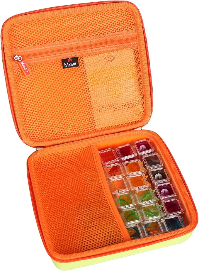 Mchoi Hard Carrying Case Fits for ThinkFun Gravity Maze Marble Run Brain Game and STEM Toy, Case Only