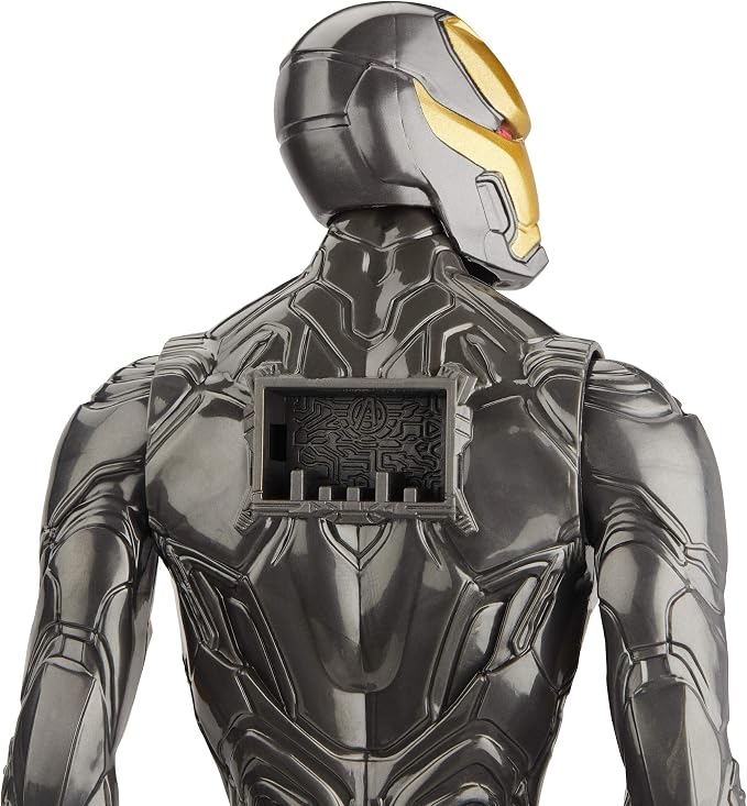 Marvel Avengers Titan Hero Series Blast Gear Iron Man Action Figure, 12-Inch Toy, Inspired by The Marvel Universe, for Kids Ages 4 and Up
