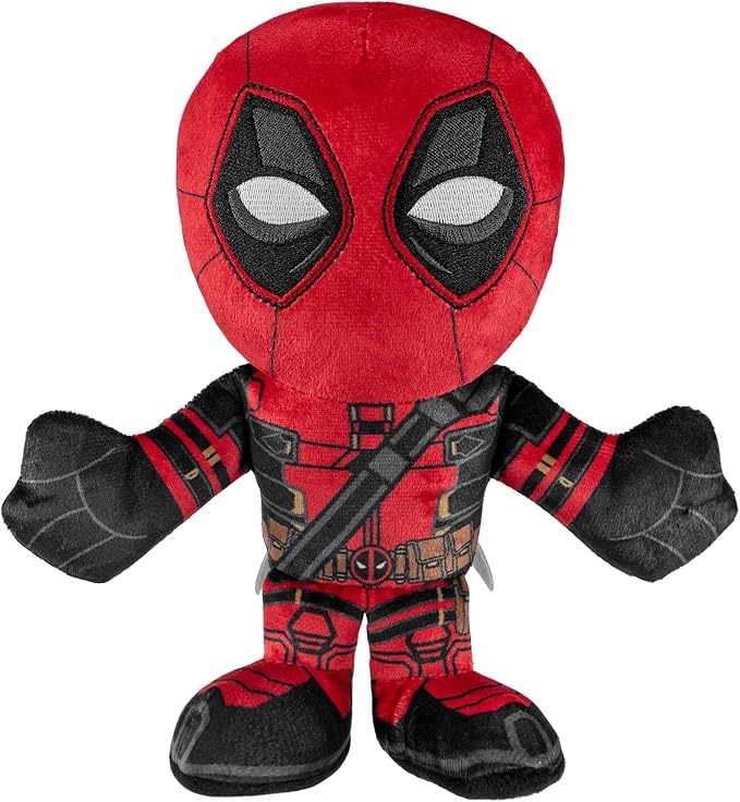 Bleacher Creatures Marvel Deadpool 8" Kuricha Sitting Plush - Soft Chibi Inspired Toy