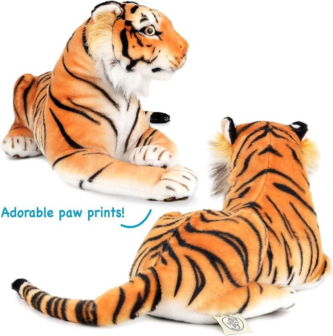TigerHart Arrow The Tiger - Squeeze Me! - 17 Inch Stuffed Animal Plush