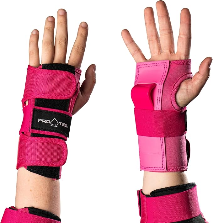 Pro-Tec Street 3-Pack Pad Set - Protective Gear for Skateboarding, Roller Skating, Scooter, Bicycling