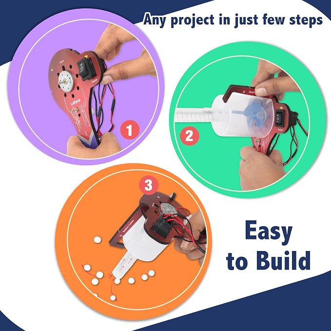 Butterfly EduFields 70+ Jumbo STEM Projects Kit for Kids Age 12-14 | Engineering & STEM Robotic Kits for 8-12 Year Olds | Electronics Circuits | Best Birthday Gift for Kids Age 12-14