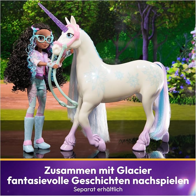 Unicorn Academy, Layla Doll with 5 Accessories, 9.5”, Dolls & Unicorn Toys for Girls Ages 4 and up