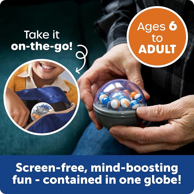 Learning Resources Scramboozle Number Jumble - 3D Brain Teasers for Kids and Adults, Puzzles for Teens, Boosts Critical Thinking and Problem Solving, Travel Games, Fidget Toy, Gifts for Boys and Girls