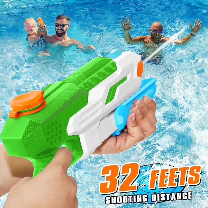 600cc Water Gun for Kids Adults：12 Pack Squirt Blasters Super Water Gun Soaker with Long Range High Capacity for Boys Girls Summer Swimming Pool Beach Outdoor Water Fighting Play Toys Party Favors