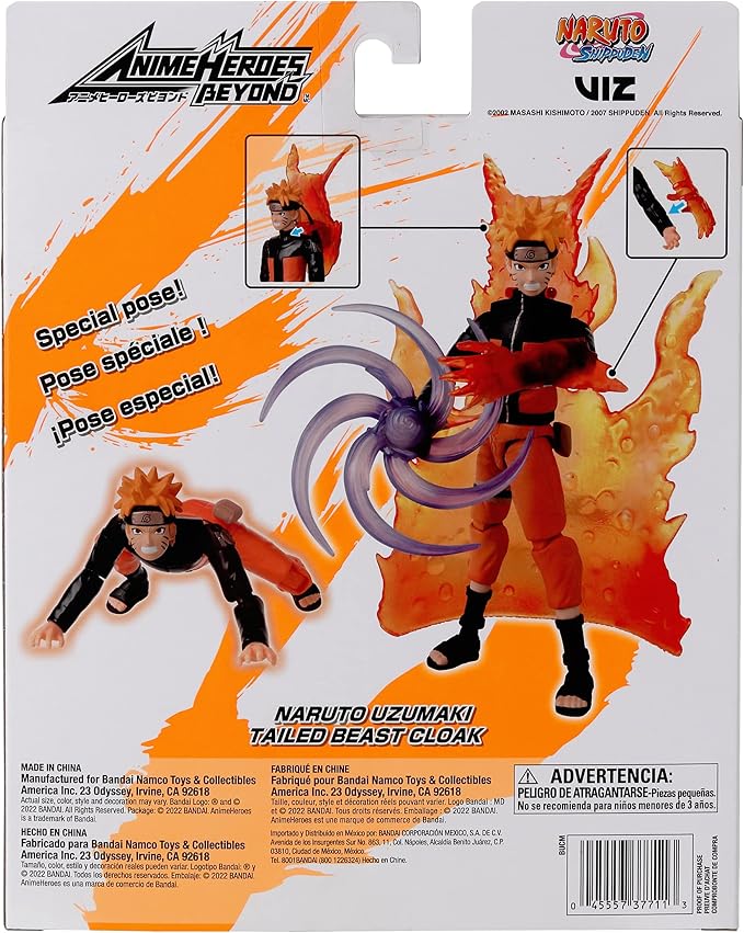 ANIME HEROES Beyond - Naruto Shippuden - Naruto Action Figure