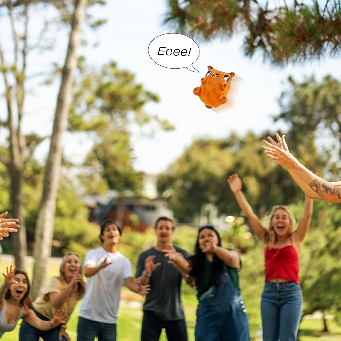 DSS Games Gimme that Muskrat: A Rodent-Tossing Party Game [Hot Potato, Inside or Outside Family Activity, Game Night, Great for Kids, Teens, and Adults Idea | Ages 8 and Up]