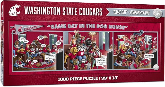 YouTheFan NCAA Game Day in The Dog House - 1000pc Puzzle