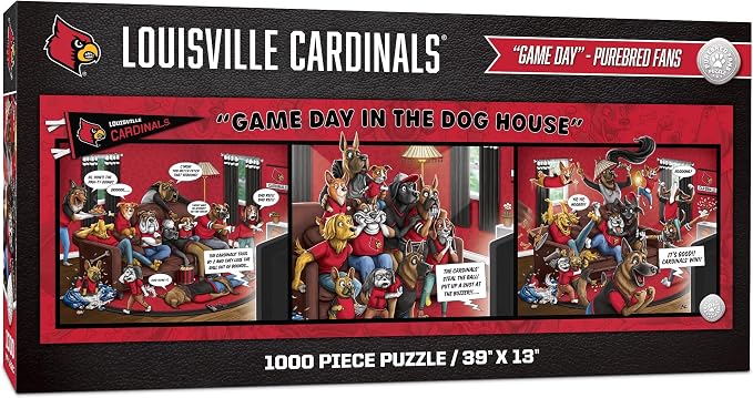 YouTheFan NCAA Game Day in The Dog House - 1000pc Puzzle