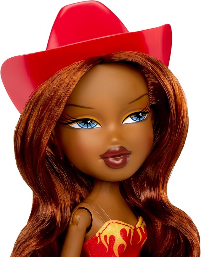 Bratz Sassy Stampede Sasha Fashion Doll with Accessories: Western, Cowgirl Style Clothes & Accessory Pieces