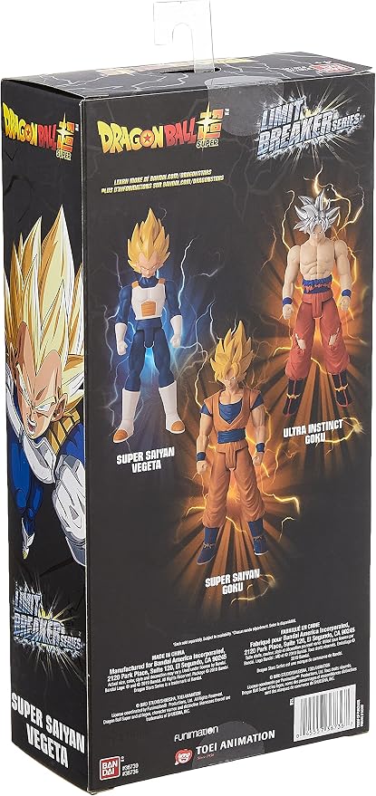 Limit Breaker Series - Dragon Ball Super - Super Saiyan Vegeta Limit Breaker 12 inch Figure