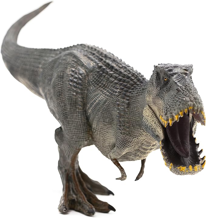 T Rex Dinosaur Toy 14″ - Tyrannosaurus Rex Action Figure with Movable Jaw - Realistic Dino Figurine - Trex Figure for Boys and Girls - Big Dinosaur Toys for Kids Ages 5+