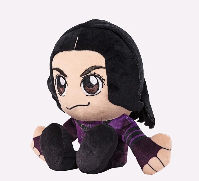 Bleacher Creatures Marvel Kate Bishop (Hawkeye) 8" Kuricha Sitting Plush- Soft Chibi Inspired Toy
