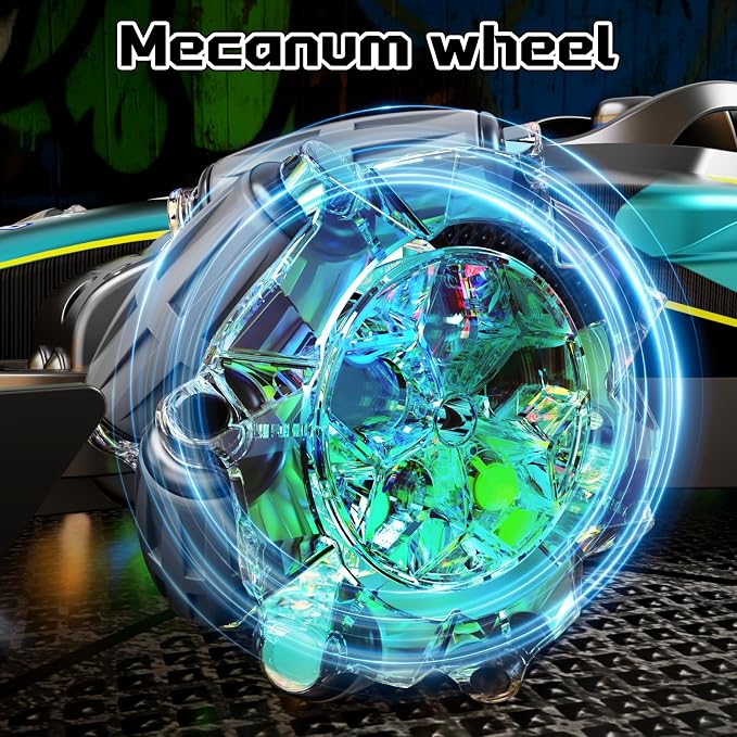 Remote Control Cars, 2.4GHz Monster Truck RC Stunt Cars for Boys Kids Adults, 1:12 Monster RC Truck Off Road with Light & Music, Gifts for 8 9 10 11 12 13 14 15 16+ Years Old Boys Girls Adults