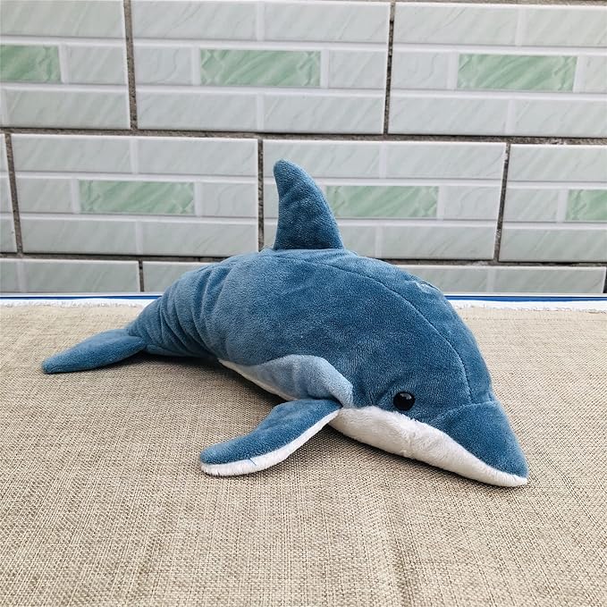 TAMMYFLYFLY Stuffed Toy 8" Dolphin Plush Stuffed Animal